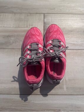 Adidas Women’s Size 8.5 SL Loop Racer Running Shoes Pink Feather Sneakers